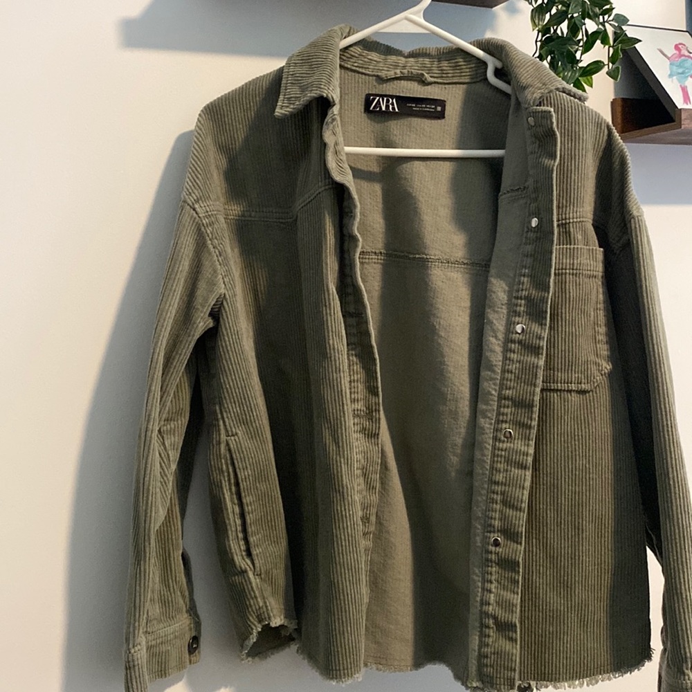 Zara Corduroy Shacket